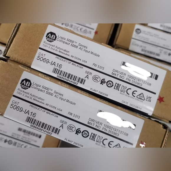 2023 New Sealed AB 5069-IA16 1A16 A Compact Logix 5000 Input Module 5069IA16 - Picture 2 of 4
